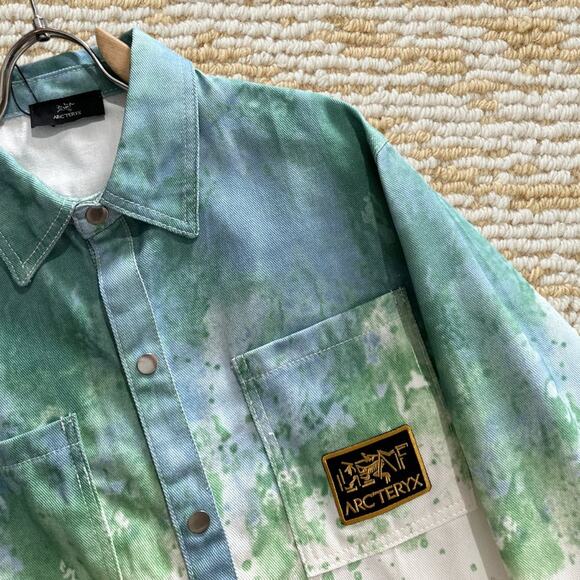 ARCTERYX SYSTEM Men's White Long Sleeve - Picture 2 of 4